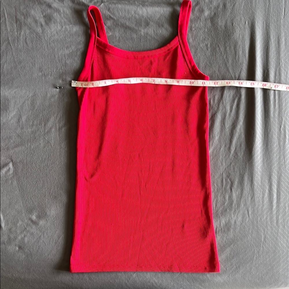 No Boundaries Red Fitted Sleeveless Camisole